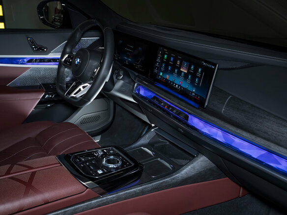 2023 BMW 7 серии 760i xDrive VII (G70), синий - вид 28