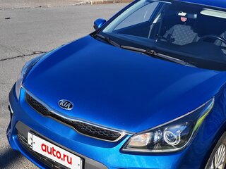 2017 Kia Rio IV, синий, 1350000 рублей, вид 3