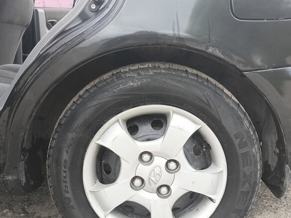 2008 Hyundai Accent ТагАЗ II, чёрный, 390000 рублей - вид 9