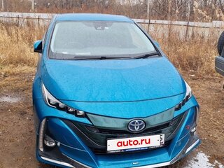 2017 Toyota Prius PHV ZVW52 IV (XW50), голубой, 2100000 рублей, вид 4