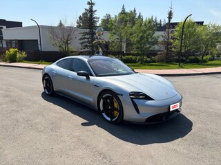 2022 Porsche Taycan Turbo S I, серебристый, 17000000 рублей, вид 2