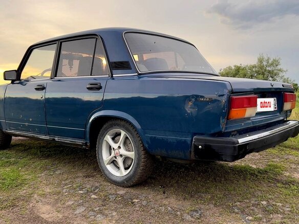 2004 Lada (ВАЗ) 2107, синий, 199000 рублей - вид 15