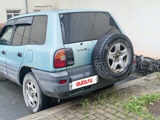 1996 Toyota RAV4 I (XA10), синий, 380000 рублей, вид 4