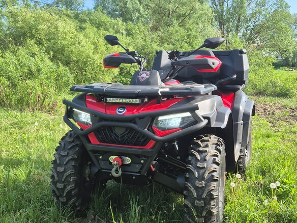 2021 CFMoto CFORCE 600 EPS, красный, 810000 рублей
