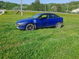 1997 Mazda 323 V (BA), синий, 150000 рублей, вид 2
