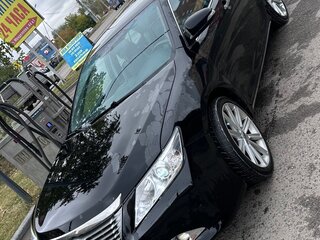 2012 Toyota Camry VII (XV50), чёрный, 1250000 рублей, вид 2