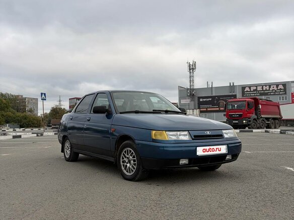 2005 Lada (ВАЗ) 2110, синий, 140000 рублей - вид 10