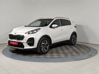 2018 Kia Sportage IV Рестайлинг, белый, 1924500 рублей, вид 4