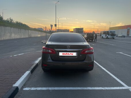 2015 Nissan Sentra VII (B17), коричневый, 720000 рублей, вид 5