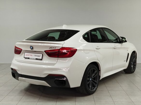 2017 BMW X6 40d II (F16), белый - вид 4