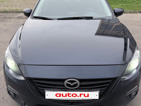 2014 Mazda 3 III (BM), синий - вид 1