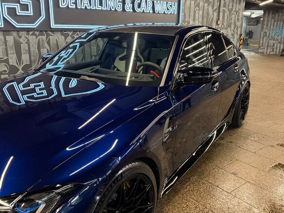2022 BMW M3 Competition Package VI (G80), синий, 14100000 рублей