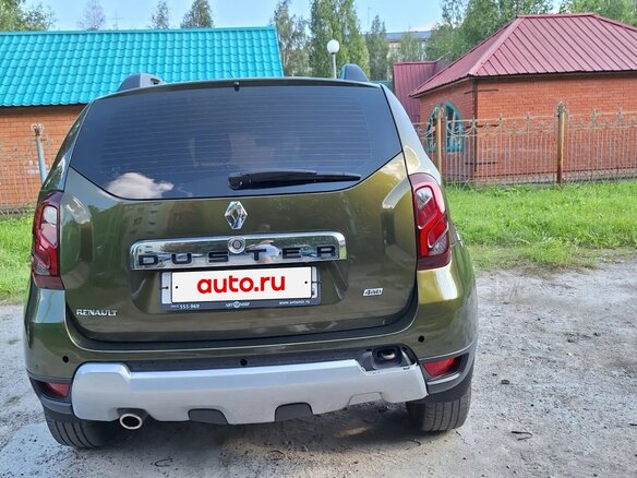 2016 Renault Duster I Рестайлинг, зелёный - вид 15