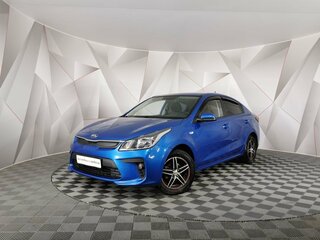 2017 Kia Rio IV, синий, 995000 рублей, вид 1