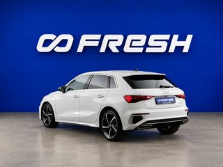 2022 Audi A3 Sportback 35 TFSI IV (8Y), белый, 3222444 рублей, вид 5