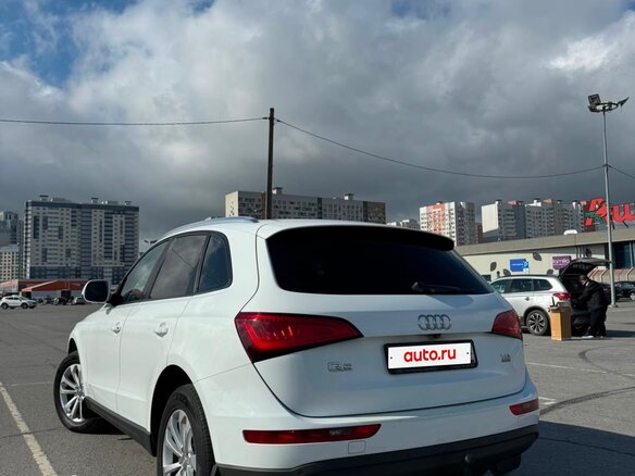 2014 Audi Q5 I (8R) Рестайлинг, белый, 2200000 рублей - вид 6