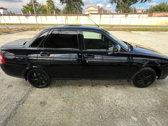 2011 Lada (ВАЗ) Priora I, синий, 420000 рублей - вид 4