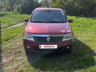 2010 Renault Logan I Рестайлинг, красный, 475000 рублей, вид 2