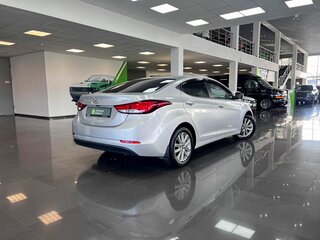 2014 Hyundai Elantra V (MD) Рестайлинг, серебристый, 1250000 рублей, вид 2