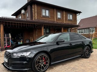 2018 Audi A6 IV (C7) Рестайлинг, чёрный, 2440000 рублей, вид 1