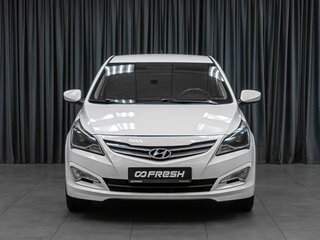 2016 Hyundai Solaris I Рестайлинг, белый, 769000 рублей, вид 3