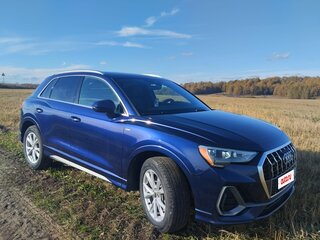 2020 Audi Q3 45 TFSI II (F3), синий, 3100000 рублей, вид 2