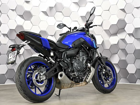 2023 Yamaha MT-07 (FZ-07), синий, 899000 рублей - вид 6