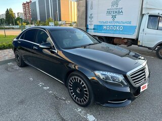 2014 Mercedes-Benz S-Класс 350 CDI BlueTEC Long 7G-TRONIC VI (W222, C217), чёрный, 3400000 рублей, вид 5