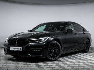 2016 BMW 7 серии 730i VI (G11/G12), чёрный, 2290000 рублей, вид 1