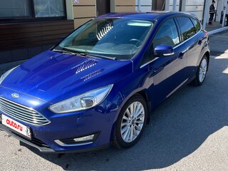 2016 Ford Focus III Рестайлинг, синий, 1350000 рублей, вид 1