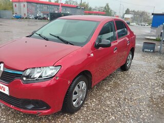 2014 Renault Logan II, красный, 300000 рублей, вид 2