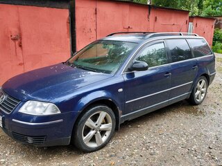 2002 Volkswagen Passat B5 Рестайлинг, синий, 459000 рублей, вид 1