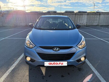 2015 Hyundai ix35 I Рестайлинг, голубой, 1850000 рублей, вид 2