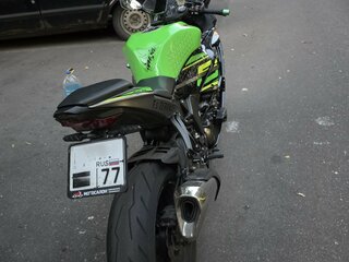 2019 Kawasaki ZX-6R Ninja, зелёный, 1000000 рублей, вид 5