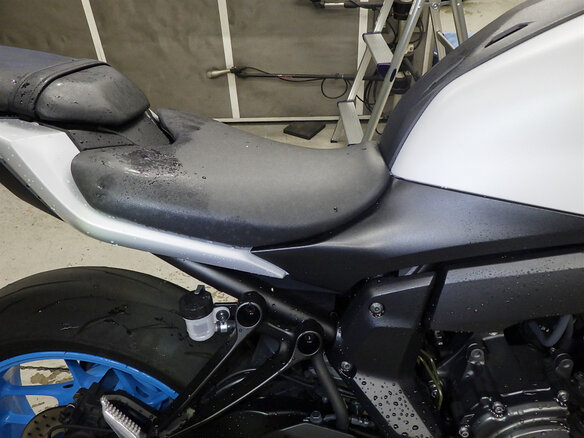 2025 Yamaha MT-07 (FZ-07), серый - вид 11