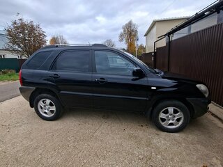 2007 Kia Sportage II, чёрный, 700000 рублей, вид 4