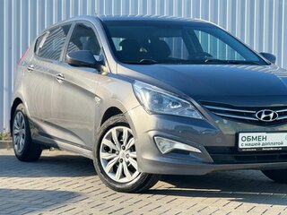 2014 Hyundai Solaris I Рестайлинг, серый, 800000 рублей, вид 5