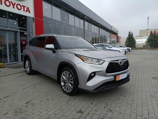 2021 Toyota Highlander IV (XU70), серый, 4611000 рублей, вид 3