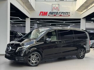 2022 Mercedes-Benz V-Класс Extra Long 300 d экстра длинный III (W447) Рестайлинг, чёрный, 22990000 рублей, вид 4