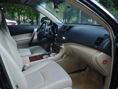 2011 Toyota Highlander II (XU40) Рестайлинг, чёрный, 1650000 рублей, вид 5