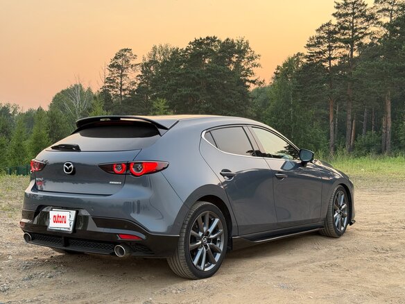 2019 Mazda 3 IV (BP), серый, 1600000 рублей - вид 8