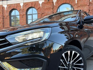 2025 Lada (ВАЗ) Vesta I Рестайлинг (NG), чёрный, 1550000 рублей, вид 2