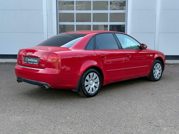 2007 Audi A4 III (B7), красный, 607000 рублей - вид 4