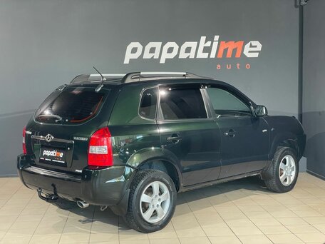 2007 Hyundai Tucson I, зелёный, 749000 рублей, вид 3