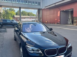 2013 BMW 7 серии Long 750Li xDrive V (F01/F02/F04) Рестайлинг, чёрный, 1500000 рублей, вид 1