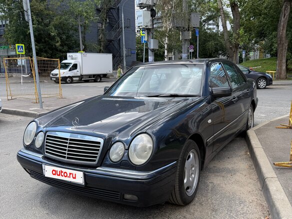 1998 Mercedes-Benz E-Класс 240 II (W210, S210), чёрный, 515000 рублей - вид 14