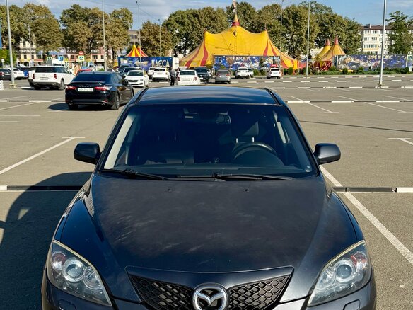 2007 Mazda 3 I (BK) Рестайлинг, серый, 605000 рублей - вид 1