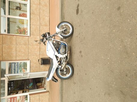 1998 Suzuki GS 500, белый, 250000 рублей, вид 1