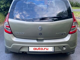 2012 Renault Sandero I, бежевый, 330000 рублей, вид 4