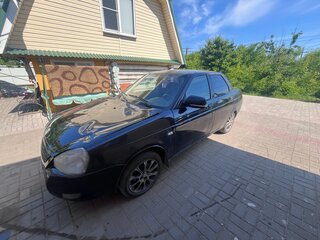 2010 Lada (ВАЗ) Priora I, чёрный, 170000 рублей, вид 4